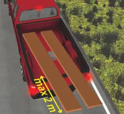 Ile może wystawać ładunek z ciężarówki? Poznaj przepisy i ograniczenia