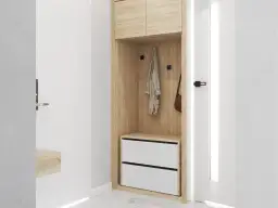 Wąska szafka na buty z wieszakiem: przewodnik po wyborze i funkcjonalności?