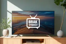 Co oznacza brak sygnału w telewizorze i jak to naprawić?