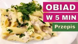 Prosty przepis na makaron penne z tuńczykiem – szybki obiad w 20 minut