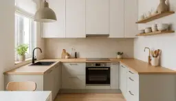 Wąska kuchnia w bloku: Sprytne triki na funkcjonalność i styl