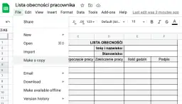 Jak zrobić listę obecności w Excel: Prosty sposób na ewidencję