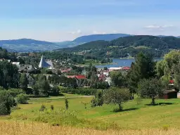 Gródek nad Dunajcem: Jakie góry widać? Pogórze, Beskidy i Tatry!