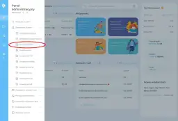 Panel administracyjny, sekcja "Zarządzanie DNS" - kluczowy krok, jak połączyć domenę z hostingiem.