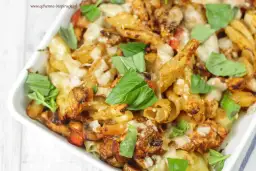 Zapiekanka włoska z kurczakiem - szybki przepis na pyszne danie jednogarnkowe