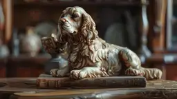 Wierność w porcelanie: Postaw na porcelanowe figurki psa 