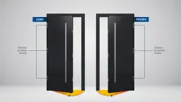 Drzwi zewnętrzne prawe czy lewe - jak nie popełnić błędu przy wyborze