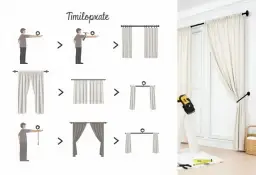 Jak powiesić firanki bez karnisza - proste i tanie metody na dekorację