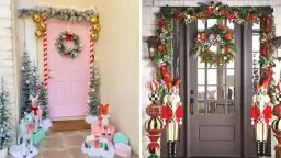 Jak ozdobić drzwi na święta: 10 kreatywnych pomysłów, które zachwycą