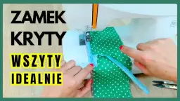 Wszywanie zamka krytego w spódnicy z paskiem: Poradnik krok po kroku