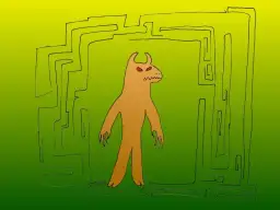 Labirynt minotaura - czy potwór znajdzie drogę wyjścia?