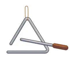 Trójkąt muzyczny - Instrument trójkąt, perkusyjny - Muzyka i rytm