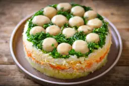 Jak ładnie podać sałatkę jarzynową, by zachwycić gości na przyjęciu