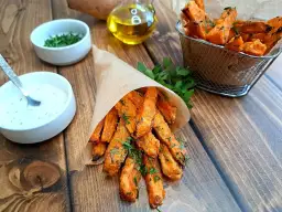 Frytki z batatów: z czym podawać? 10+ pomysłów na sosy i dania