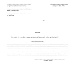 Jak napisać podanie o przyznanie opiekunki osoby starszej krok po kroku