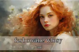 Sennik Farbowanie Włosów na Czerwono - Zmiana Koloru Włosów