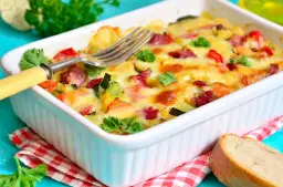 Prosta zapiekanka warzywna, która zaskoczy smakiem i łatwością przygotowania