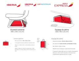 Equipaje de mano Iberia: Todo lo que necesitas saber para volar sin sorpresas