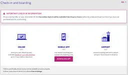 Ikony: odprawa online na laptopie, w aplikacji mobilnej i na lotnisku.