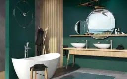 Łazienka bez płytek? Odkryj modne alternatywy i stwórz wnętrze marzeń!