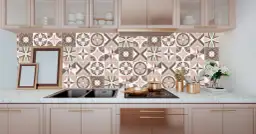 Szybka metamorfoza kuchni: Jak przykryć stare kafelki? Bez kucia!