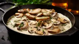 Potrawa z pieczarek na obiad - szybki i smaczny przepis