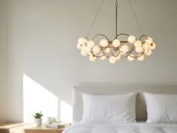 Jak wybrać idealny żyrandol do małej sypialni, by zaoszczędzić przestrzeń