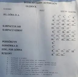 PKS Tour Jelenia Góra - pełny rozkład jazdy i połączenia autobusowe