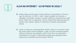 Ulga na internet: Jak odliczyć 760 zł? Sprawdź krok po kroku!