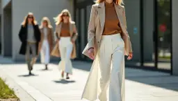 Białe spodnie: stylizacje na cały rok i jak ich unikać błędów
