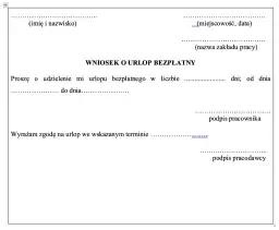 Urlop bezpłatny po 18. urodzinach: prawa pracownika i konsekwencje