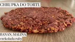 Jak zrobić chrupka czekoladowa do tortu - łatwy przepis na dekorację