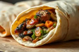 Kebab w tortilli: 600-900 kcal? Jak jeść i nie tyć!