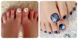 Inspírate con las mejores uñas de pies decoradas para esta temporada