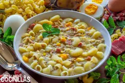 Sopa de picadillo con fideos: receta tradicional y trucos de abuela