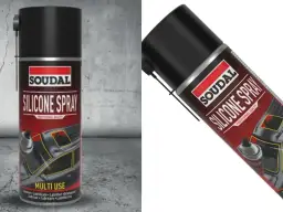 Smar silikonowy Soudal w sprayu – wszechstronne zastosowanie do smarowania i ochrony. Idealny do wielu powierzchni.