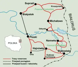 Trasy rowerowe Białystok – odkryj najpiękniejsze szlaki i atrakcje