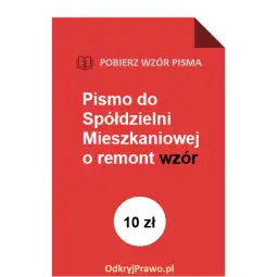 Jak napisać podanie do spółdzielni mieszkaniowej, aby uzyskać zgodę na remont?