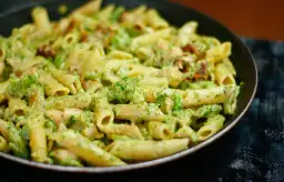 Makaron penne z kurczakiem i brokułem: Pyszny i zdrowy przepis