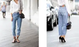 Jak nosić spodnie mom fit, aby wyglądać stylowo i czuć się pewnie