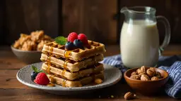 Przepis na gofry fit: Zdrowa wersja ulubionego deseru, idealna na śniadanie
