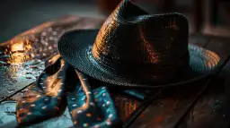 Kapelusz czarny męski - Stylowy wybór do eleganckiej męskiej garderoby