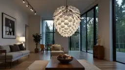 Szklane lampy sufitowe - Nowoczesny wygląd dla każdego wnętrza