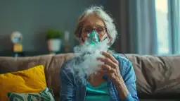 Ostatnia inhalacja przed snem: kiedy, by nie kaszleć w nocy?