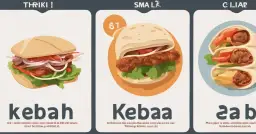 Ile kalorii ma kebab z kurczakiem? Zaskakujące wartości kaloryczne