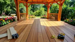 Jak zrobić drewnianą podłogę w altanie, aby uniknąć problemów z wilgocią