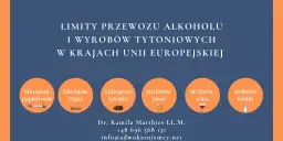 Ile alkoholu przewieziesz przez granicę? Limity UE i spoza.