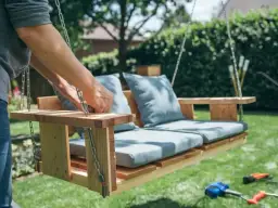Siedzisko do huśtawki ogrodowej DIY: Krok po kroku, trwale i pięknie