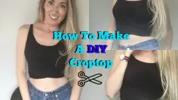 Jak zrobić crop top z bluzki? DIY bez szycia w 15 minut!