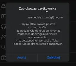 Jak zablokować kogoś na Messengerze - informacje dla użytkowników